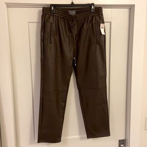 NWT Anthropologie Sakara Brown Joggers